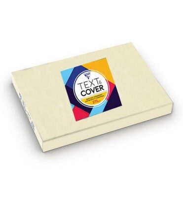 ΧΑΡΤΙ Α4 270G ΧΡΩΜΑ IVORY LEATHER ΠΑΚΕΤΟ 100 ΦΥΛΛΩΝ CLAIREFONTAINE