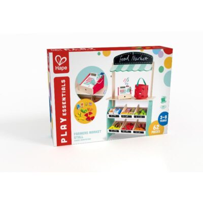 Hape Playfully Delicious Ξύλινος Πάγκος Farmer Market (E3209A)