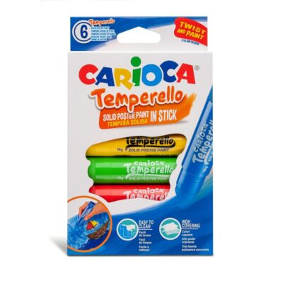 ΜΑΡΚΑΔΟΡΟΙ CARIOCA TEMPERELLO 6 χρωμ.