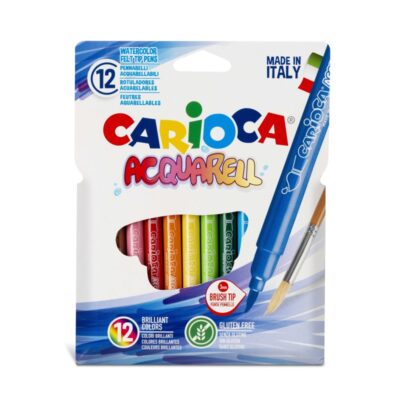 ΜΑΡΚΑΔΟΡΟΙ CARIOCA ΑΚΟΥΑΡΕΛΑΣ 12τεμ.
