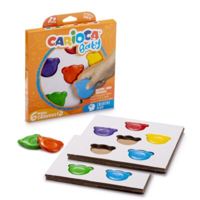 ΚΡΑΓΙΟΝ ΚΕΡΙΝΑ CARIOCA BABY TEDDY (1+) 6 χρωμ.