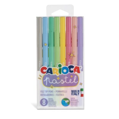 ΜΑΡΚΑΔΟΡΟΙ CARIOCA PASTEL 8 χρωμ.