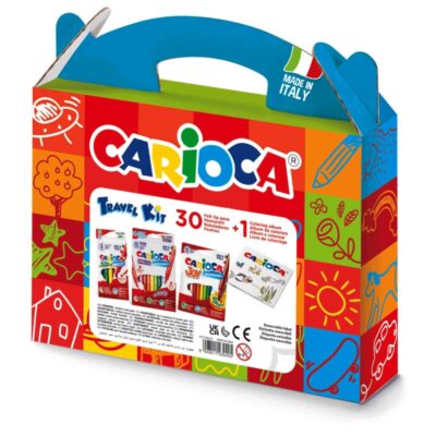 ΜΑΡΚΑΔΟΡΟΙ CARIOCA ΒΑΛΙΤΣΑΚΙ TRAVELL KIT ΣΕΤ 30τεμ.