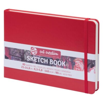 TALENS SKETCHBOOK ART CREATION 21x15 140gr ΚΟΚΚΙΝΟ